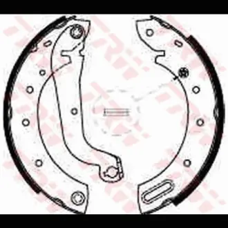 Колодки тормозные, комплект TRW GS8625
