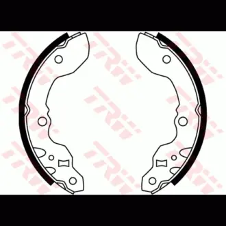Колодки тормозные, комплект TRW GS8701