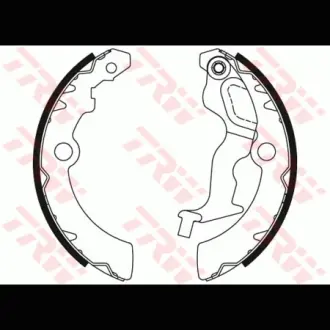 Колодки тормозные, комплект TRW GS8792