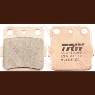 Колодки гальмівні, комплект TRW MCB554SI