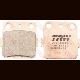 Колодки гальмівні, комплект TRW MCB561SI
