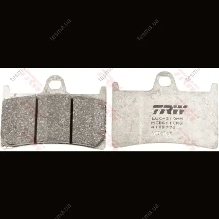 Колодки тормозные, комплект TRW MCB611CRQ (фото 1)