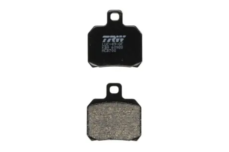 Колодки гальмівні, комплект TRW MCB700