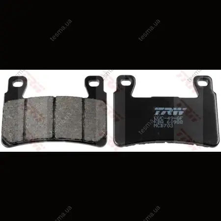 Колодки тормозные, комплект TRW MCB703 (фото 1)