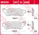 Колодки тормозные, комплект TRW MCB704SRM (фото 2)