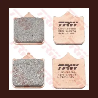 Колодки гальмівні, комплект TRW MCB721SV