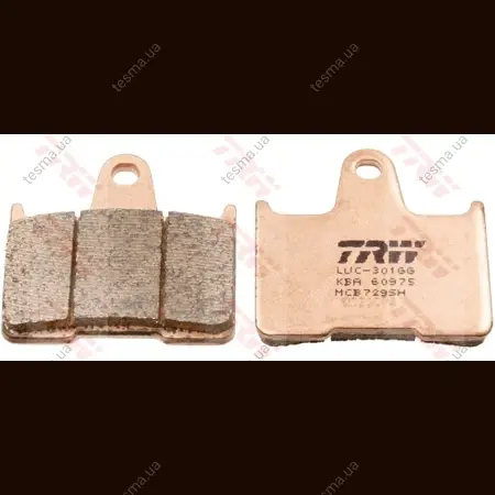 Колодки тормозные, комплект TRW MCB729SH (фото 1)
