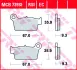 Колодки тормозные, комплект TRW MCB739EC (фото 1)