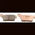 Колодки тормозные, комплект TRW MCB784SH (фото 1)