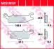 Колодки тормозные, комплект TRW MCB803SI (фото 3)