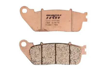Колодки тормозные, комплект TRW MCB817SH