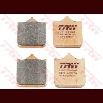 Колодки гальмівні, комплект TRW MCB829SV