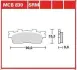 Колодки тормозные, комплект TRW MCB830SRM (фото 1)