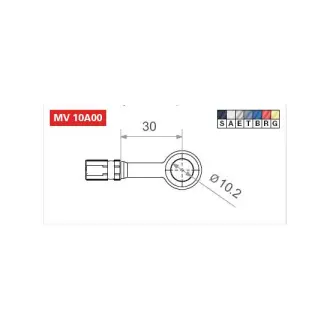 Запчастина мото TRW MV10A00A