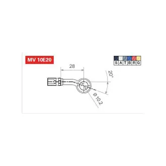 Запчастина мото TRW MV10E20T