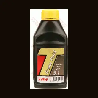 Рідина гальмівна, DOT4, 500ml TRW PFB550