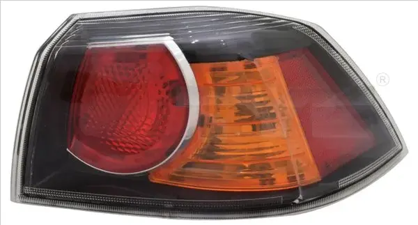 Ліхтар задній прав (зовнішн) MITSUBISHI LANCER VIII 01.08-10.15 TYC 1111211052 (фото 1)