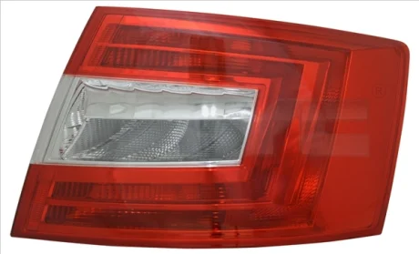 Ліхтар задній Лів (зовнішн) SKODA OCTAVIA III Ліфтбек 11.12-06.16 TYC 1112672012