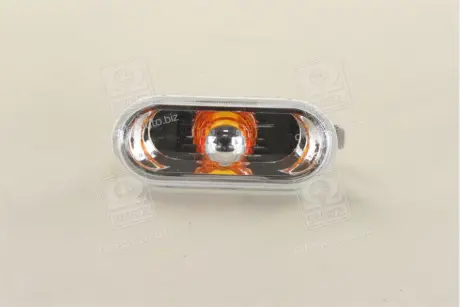 Повторювач повороту VW Caddy (10-), Golf IV (97-), Passat B5 (97-) жовтий (18-A605-01-2B) TYC 18A605012B