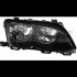 Фара Прав (H7/H7, електричн, з мотором, колір відбивача: чорн) BMW 3 E46 12.97-12.07 TYC 200321012 (фото 1)