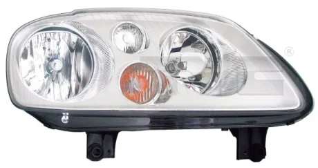 Фара Лів (H7/H7, електричн, з мотором, колір відбивача: хром) VW CADDY III, TOURAN I 02.03-08.10 TYC 200388052