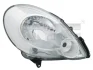 Фара Лів (H4/P21, електричн, з мотором, колір відбивача: хром) RENAULT KANGOO II 02.08-12.20 TYC 201400052 (фото 1)
