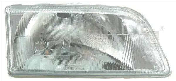 Фара лів (H4, механічн, колір відбивача: срібн) CITROEN AX 07.86-12.98 TYC 203468052 (фото 1)