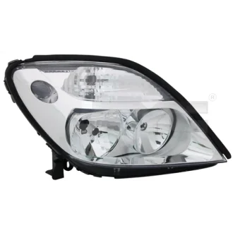 Фара Прав (H1/H7, електричн, без мотора, колір відбивача: хром) RENAULT SCENIC I 10.99-09.03 TYC 205973052