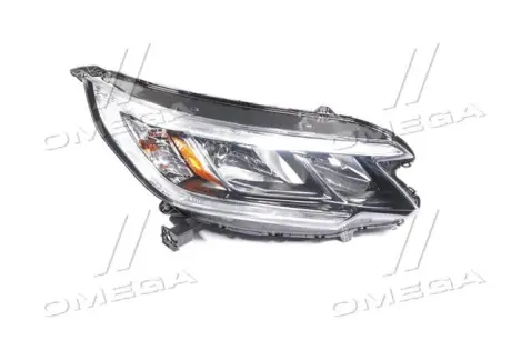 Фара права Honda CRV (15-) з LED ДХО (20-9621-A0-1N) TYC 209621A01N