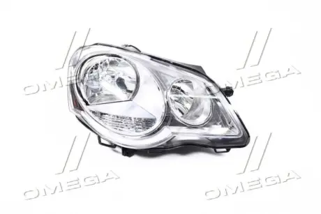 Фара права з моторчиком VW Polo (05-) H1/H7 (20-A729-05-2B) TYC 20A729052B