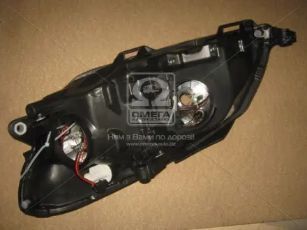 Фара права з моторчиком Skoda Fabia, Roomster (10-) H7/H7 (20-E427-05-2B) TYC 20E427052B