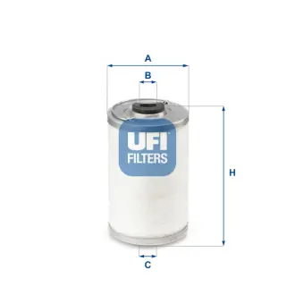 Фільтр паливний UFI FILTERS 2106100