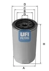 Фильтр масляный UFI FILTERS 2310600