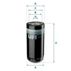 Фільтр масляний UFI FILTERS 2310601