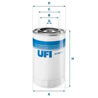 Фільтр масляний UFI FILTERS 2310701