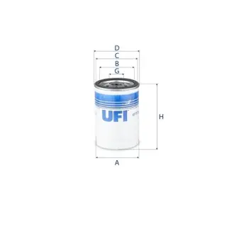 Фільтр масляний UFI FILTERS 2311700