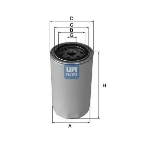 Фильтр масляный UFI FILTERS 2315600