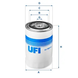 Фільтр масляний UFI FILTERS 2316202