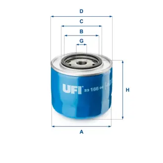 Фільтр масляний UFI FILTERS 2316600