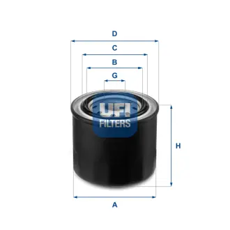 Фильтр масляный UFI FILTERS 23.259.00