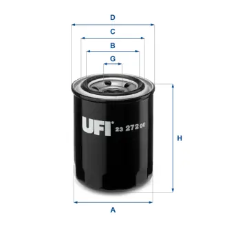 Фільтр масляний UFI FILTERS 2327200