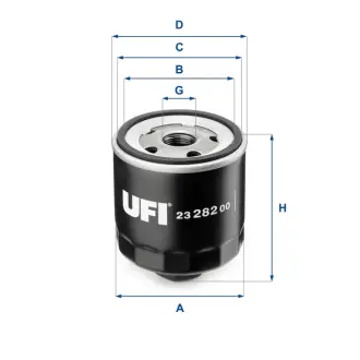 Фильтр масляный UFI FILTERS 23.282.00