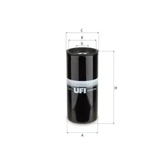 Фільтр масляний UFI FILTERS 2341100