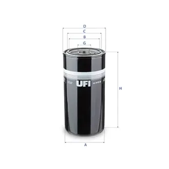 Фільтр масляний UFI FILTERS 2341200