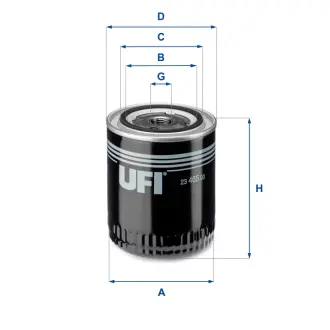 Фільтр масляний UFI FILTERS 23.465.00