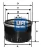 Фільтр масляний UFI FILTERS 2361700 (фото 1)