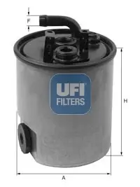 Фільтр паливний UFI FILTERS 2400500