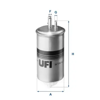 Фільтр паливний UFI FILTERS 2411600