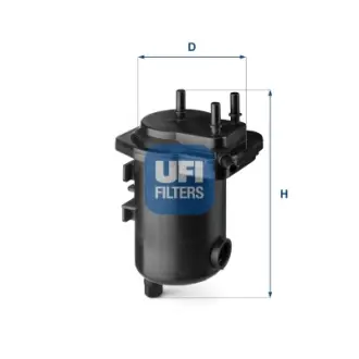Фільтр паливний UFI FILTERS 24.132.00