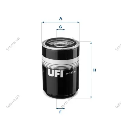 Фильтр топливный UFI FILTERS 2414300 (фото 1)